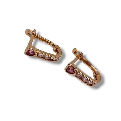 Kolczyki pr.585 (14k) waga: 1,07g