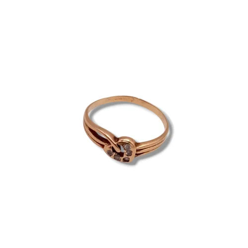 Pierścionek pr.585 (14k) waga: 1,77g