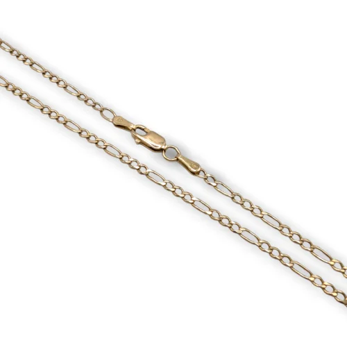 Łańcuszek pr.585 (14k) waga: 5,12g, dł. 54cm.