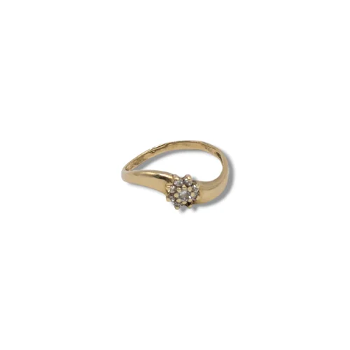Pierścionek pr.585 (14k) waga: 1,43g