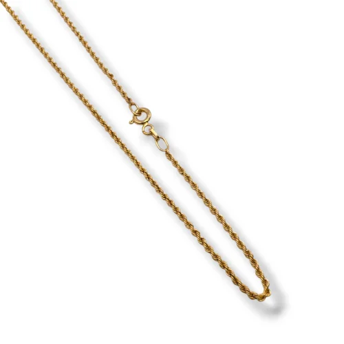 Łańcuszek pr.585 (14k) waga: 1,34g