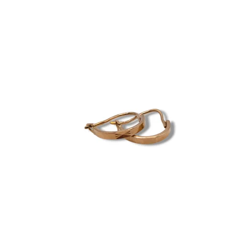 Złote kolczyki pr.585 (14k) waga: 2,23g
