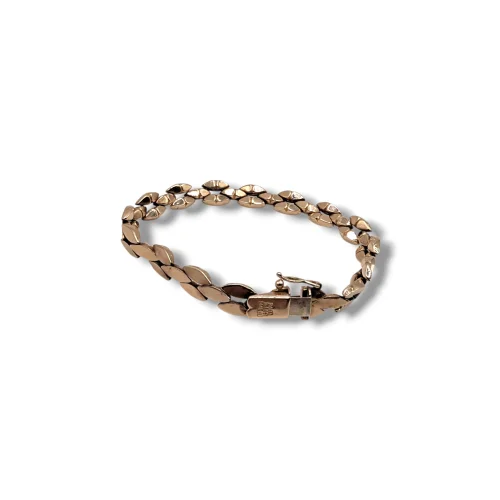 Złota bransoletka pr.585 (14k) waga: 9,70g